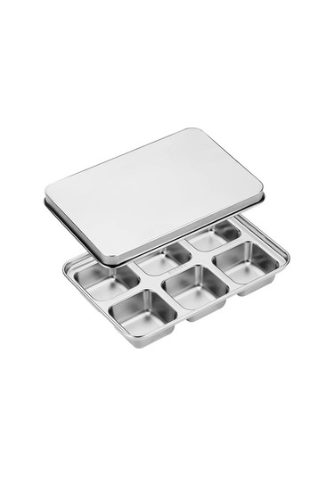 Wondernest Yapımcısı Tepsiler Tepsi Metal Küpü Kalıp Jialan Gümüş Dondurucu Buz Tl Gümüş