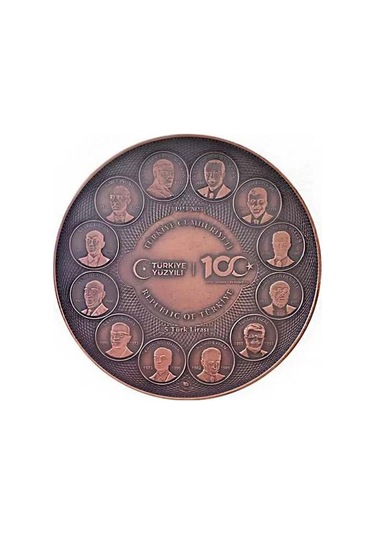 Agakulche Türkiye Yüzyılı Bronz Sikke Coin