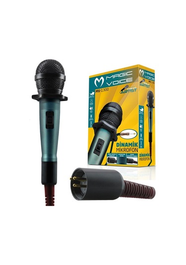 Magicvoice Mv-1300 Kablolu Dinamik El  Mikrofonu