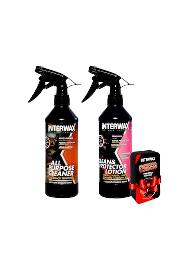 Interwax 2'li Set Döşeme Temizleme ve Torpido Temizleme Sütü 500