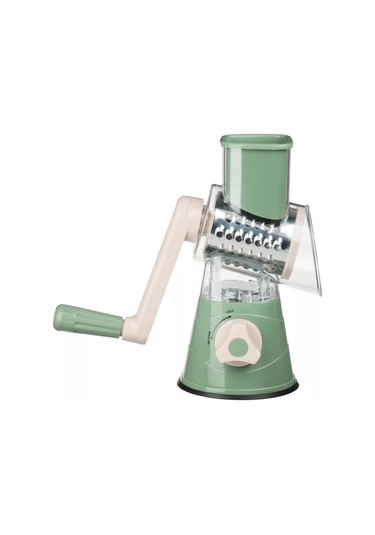 Çok Fonksiyonlu Sebze Doğrayıcı 3'ü 1 Arada, Davul Tipi 214846942 Yeşil