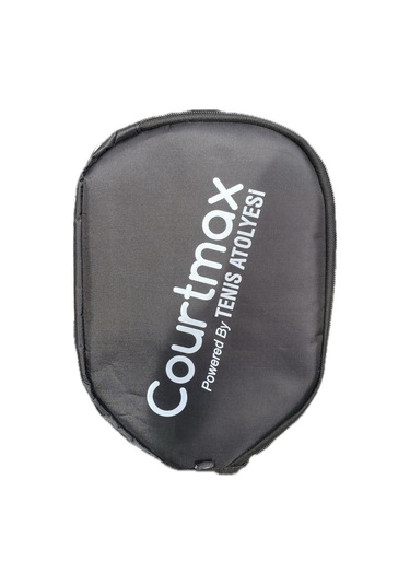 Courtmax Pickleball Siyah Raket Kılıfı
