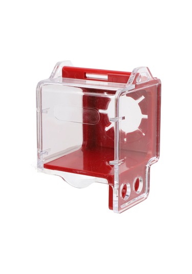 Yaozixa Endüstriyel Acil Durdurma Düğmesi Koruması - Pc Mühendislik Plastik Kilitli Kapak, Kaza Tespiti Engelleme, Çoklu Anahtar Uyumlu