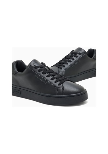 Erkek Minimalist Sneaker - Siyah Black Beauty