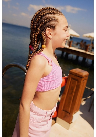 Defacto Kız Çocuk Bikini Takımı E4972a825hspn179 Pembe