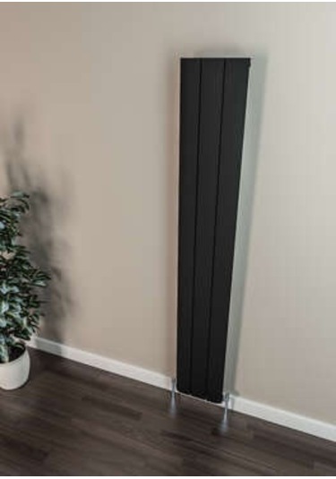 Warma Selanik Dikey Alüminyum Radyatör 280x1800 Pütürlü Antrasit 7946