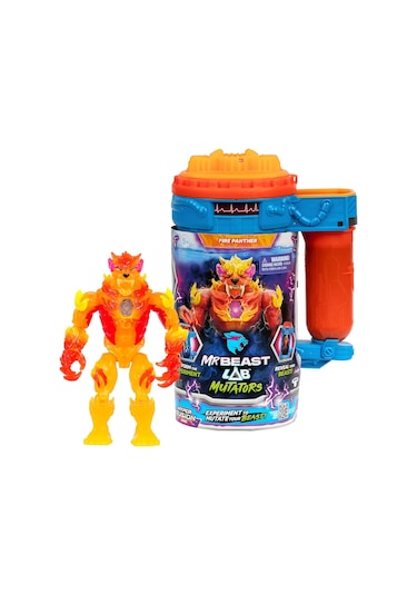 Mr Beast Lab Mutators Hyper Fusion Fire Panther Deney Seti