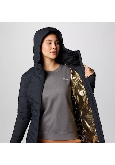 Columbia Wk1057 Joy Peak Iı Mid Jacket Kadın Mont 2088641010 Siyah