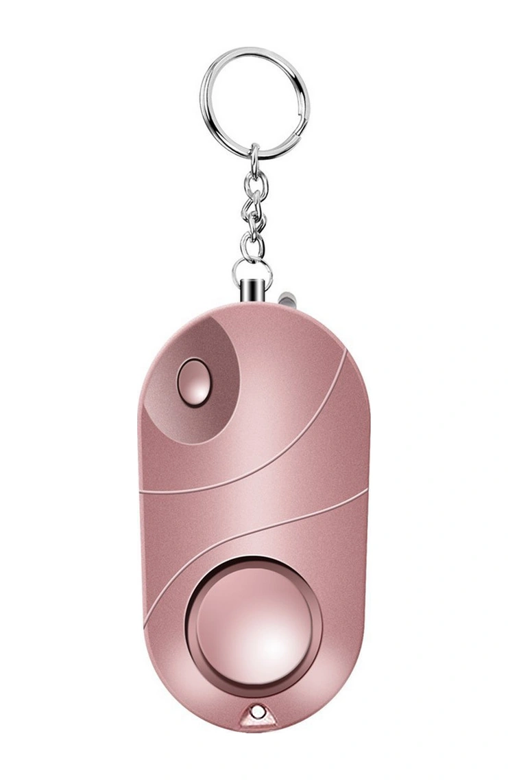 Hangfox Zq-017 Pembe Kişisel Acil Alarm - 120-130db Ses & Aydınlatma Fonksiyonu - Abs Malzeme - 3xlr44 Pil Dahil