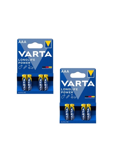 Varta Alkalin Ll Dörtlü İnce Aaa Alkalin Pil İkili