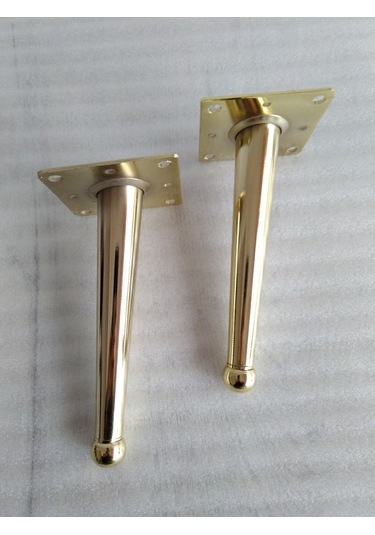 Demontepark Kanepe Ayağı Tv Ünitesi Ayağı Konik Ayak Metal Ayak(4 ADET)