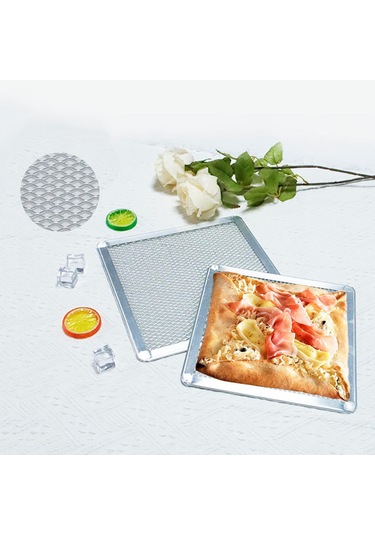 Suntek Pizza Tepsisi Ağ Kek Kalıbı Dıy Pişirme Fırın Çok Amaçlı 10 İnç