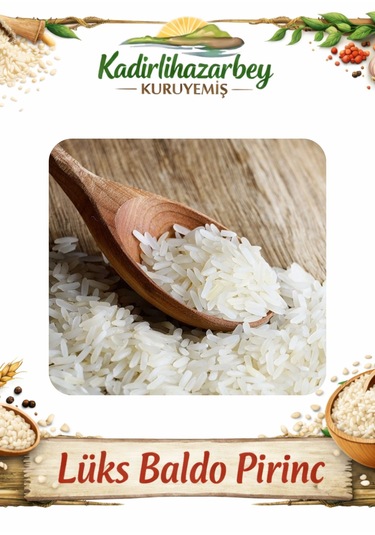 Kadirlihazarbey Lüks Baldo Pirinç 500 Gr