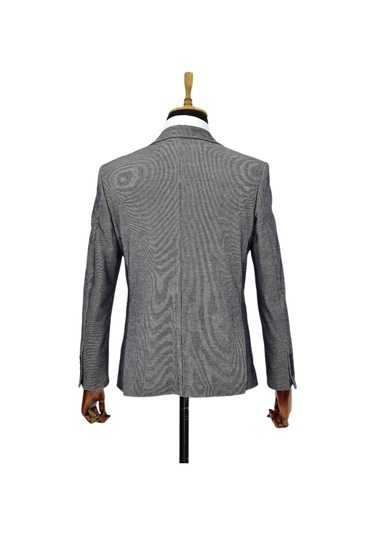 Erkek Tek Spor Ceket Çift Yırtmaçlı Bgl-st04512 Antrasit