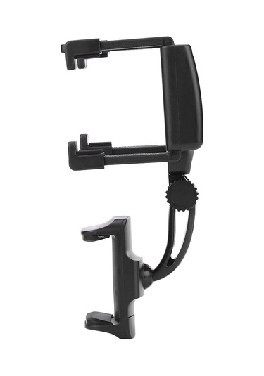 Xindoker Araç Geribakış Aynası Telefon Tutucu: 360 Döner, 5-9cm Cihaz Uyumlu, Silikon Sağlama Ve Kırılmaz Plastik Malzeme İle Kolay Kurulum Diğer