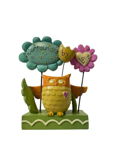 Uretti - Okay 5711 1986 Surrounded By Love Temalı Dekoratif Masa Üstü Biblo 1 Adet