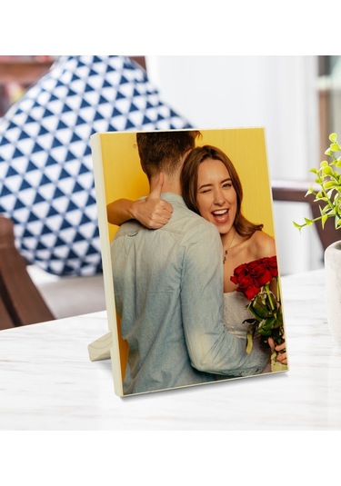 Kişiye Özel Fotoğraflı Dekoratif Ahşap Çerçeve