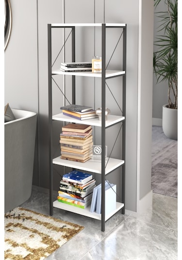 150cm Arşiv Dosya Doküman Rafı Ofis Dolabı Beyaz