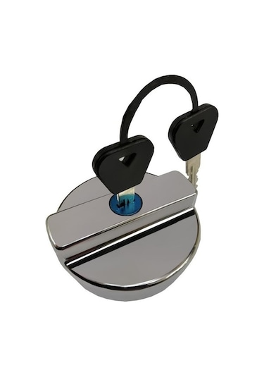 Lada Uyumlu Yakıt Depo Kapağı Paslanmaz Krom Kaplama Carub