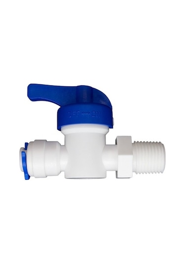 Su Arıtma Cihazı Hat Alma Vanası 1/4 inç 6 MM Plastik