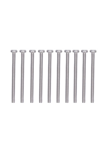 50 Adet M3x40 Yarık Baş Vida Kaiyi Standart