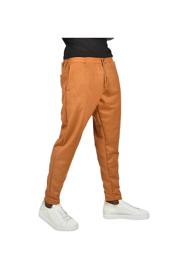 Deepsea Erkek Taba Beli Lastikli Bağcıklı Kırışmayan Süet Kumaş Rahat Kesim Dar Paça Spor Pantolon 2505556 False Taba Deepsea Erkek Taba Beli Lastikli Bağcıklı Kırışmayan Süet Kumaş Rahat Kesim Dar Paça Spor Pantolon 2505556 False Taba