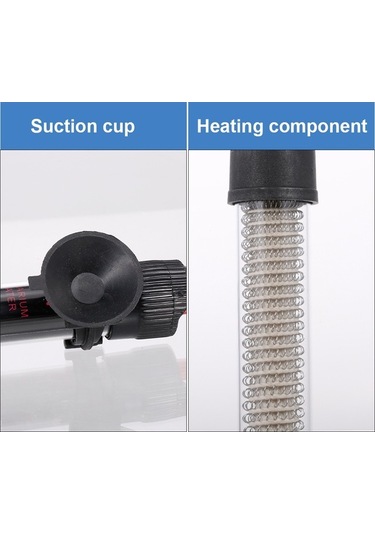 Pazly Akvaryum İştici, Kuvas Cam & Abs, Otomatik Sıcaklık, Tüzlu/su Uyumlu, Avrupa Standartı, 25w