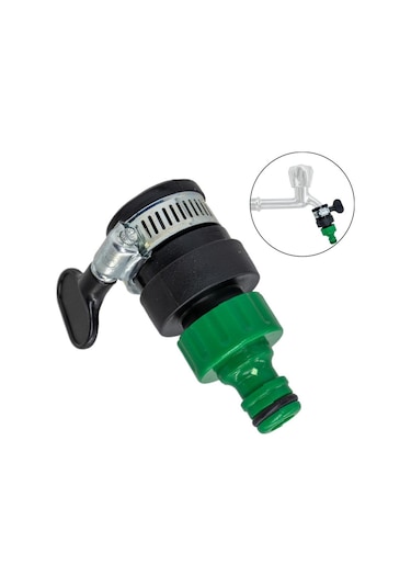 Eltu K19a Kelepçeli Musluk Adaptörü 1/2''