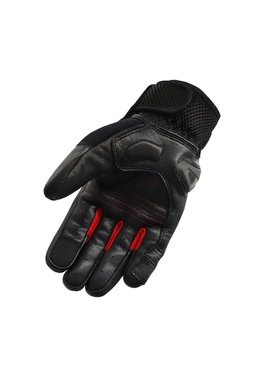 Vexo Speed Up Motorsiklet Eldiveni Kırmızı - Siyah