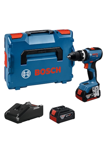 Bosch GSB 18V-65 2 x 5.0 AH Çift Akülü Vidalama