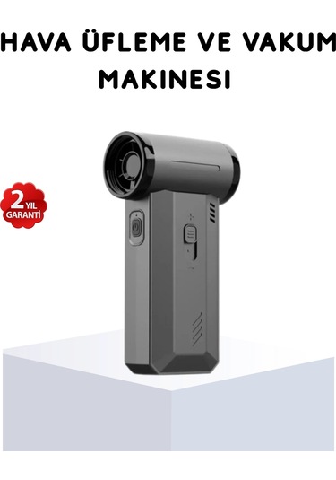 130000 Rpm Çok Fonksiyonlu Şarjlı Hava Üfleme Ve Vakum Temizlik Cihazı