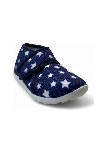Tuğba Ortopedi 803 Çocuk Kaymaz Taban Panduf Lacivert