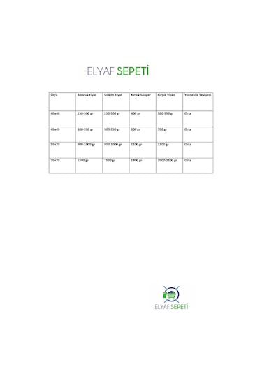 3 KG Silikon İnci Elyaf