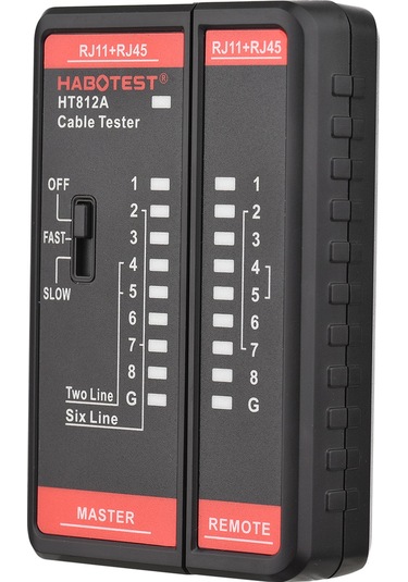 Habotest Habotest Ht812a Ağ Kablosu Test Cihazı Kablo Takip E21513