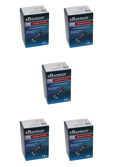 Ebsensor Şeker Ölçüm Çubuğu 5 X 50 Strip