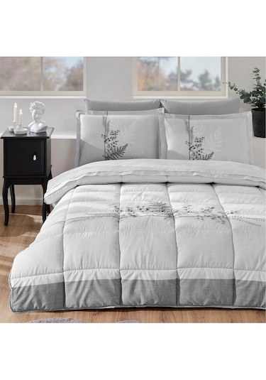 Özdilek Helecho Çift Kişilik Uyku Seti Gri