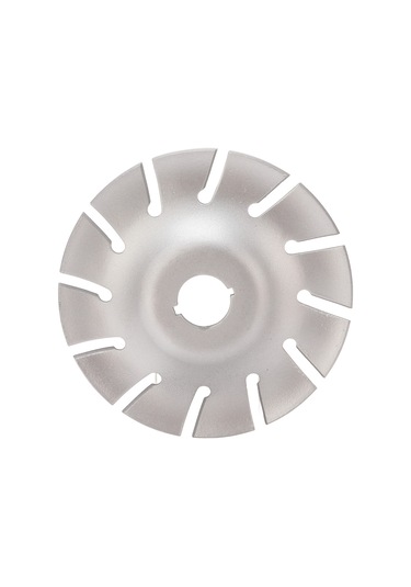 Symbee 125mm Paslanmaz Çelik Açı Grinder Aksesuarı - 12 Dişli Ahşap Oyma Ve Düzenleme Diski, Hafif Ve Kolay Kurulum