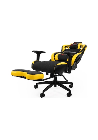 Xprime Over Pro. Oyuncu Koltuğu Hybrid Kumaş Sarı