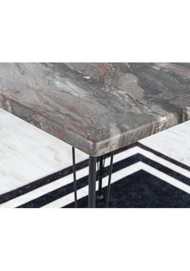 Avvio Erva Verzalit 80-80 Yemek Masası Takımı-mutfak Masası Takımı-balkon Masa Takımı - Gri Gri