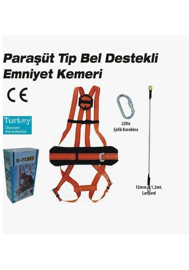 Melzohome Paraşüt Tipi Emniyet Kemeri
