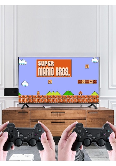 Arcade 8 K 10.000 Oyunlu HD Mini TV Android Retro Oyun Konsolu