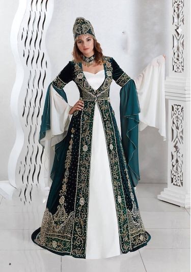 Ceyyiz Bindallı Kına Elbisesi 5 Parça Nazende