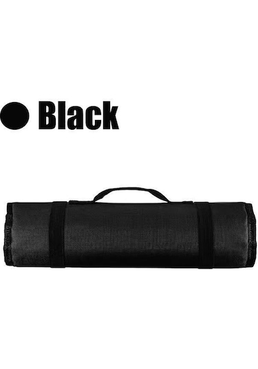 Padalink Pratik Mutfak Çakılarını Taşıma Çantası - Siyah El Tutan Kuvvetli Malzeme Profesyonel Çekmeceli Depolama Siyah