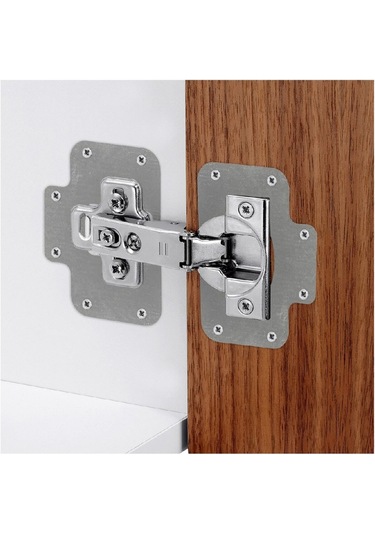 Menteşe Tamir Sacı Pratik Paslanmaz Dolap Tamir Onarım Kiti Kapak