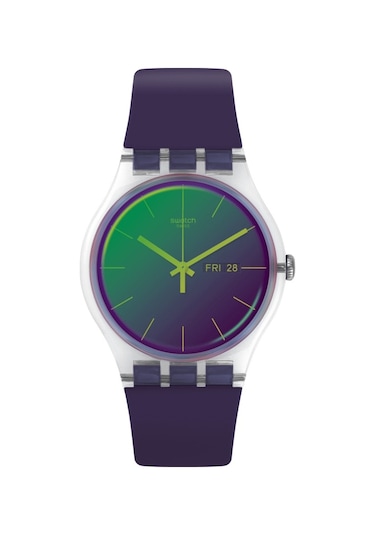 So29k703 Swatch Polapurple Erkek Kol Saati