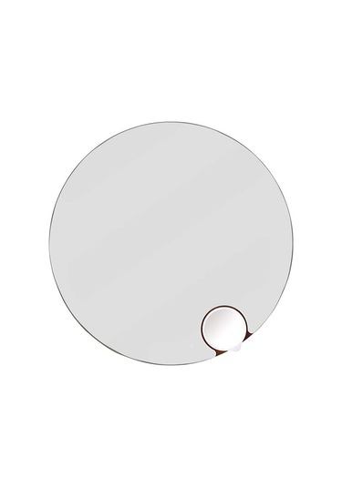 Akis 20 Duvar Aynası Ceviz-beyaz Beyaz