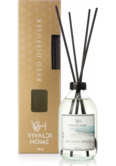 Vivaldi Home Okyanus Esintisi Çubuklu Oda Kokusu Esansiyel Uçucu Yağ 100 ML