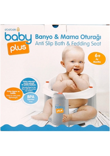 Baby Plus Önden Açılır Banyo ve Mama Oturağı