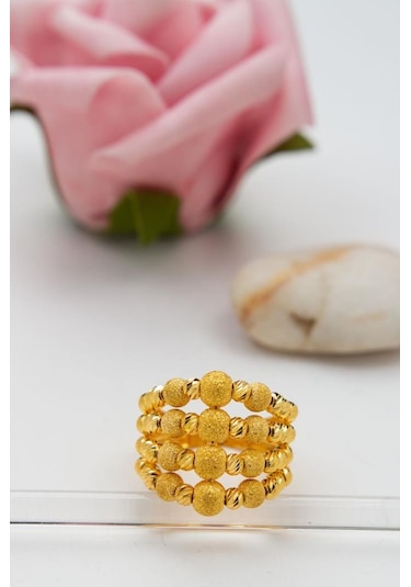 Latif Kuyumculuk 22 Ayar Altın Dorika Mekik Kadın Yüzük Lkyzk1533