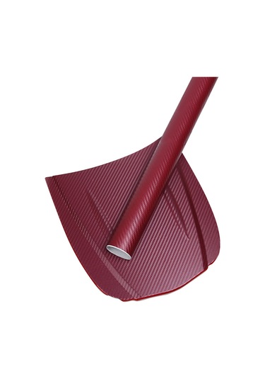 Dianziye Araba Pvc 3d Karbon Fiber Sticker, 70% Isı Yalıtımı, 127x10 Cm Bordo Rengi, Vücut Korozyon Ve Çizik Koruması, Dekoratif Film